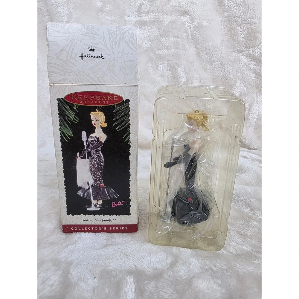 Hallmark Barbie Collector Series Keepsake‎ Ornament Solo in the Spotlight 1995